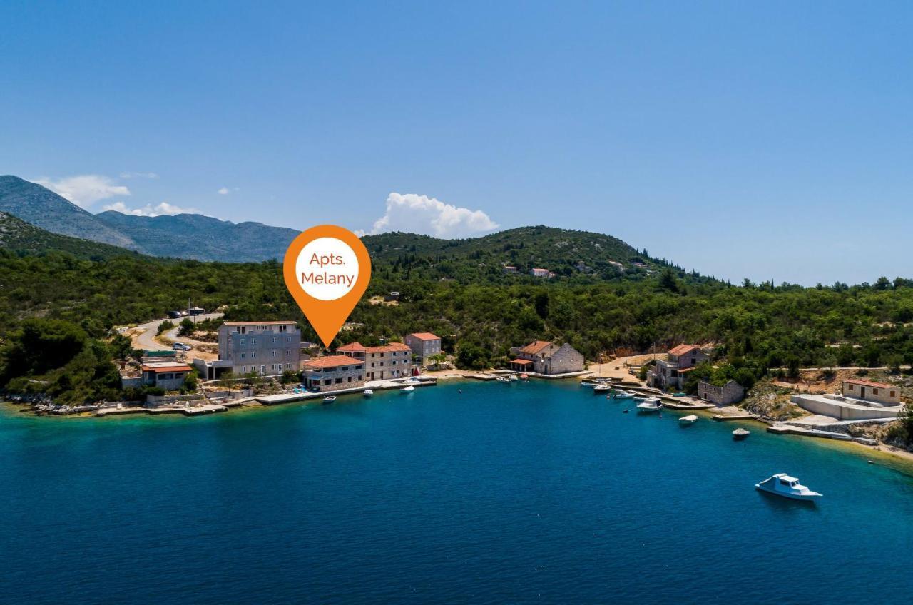 Apartments Melany Slano Kültér fotó